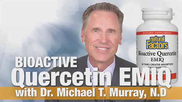 Natural Factors Bioactive Quercetin EMIQ 50mg with Dr.Michael T.Murray | National Nutrition