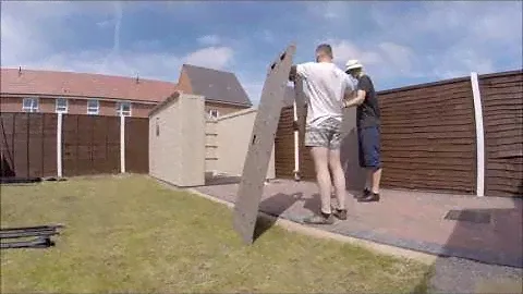 Keter Factor 8x11 - Plastic Shed Timelaps