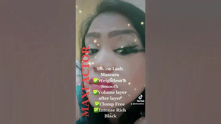 New Maxfactor Divine Lash Mascara