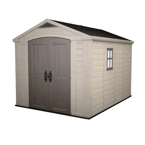 Пластиковый сарай Keter Factor 8*11 бежевый-4