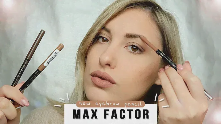 Обзор карандаша Max Factor Brow Slanted Pencil + демонстрация