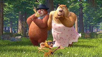Forest Factor 🍒 Funny With The Bears 🌲🐻 Boonie Bears and Human 💥 TOP 10 episodes 2023