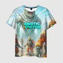 Мужская футболка 3D Abiotic Factor монстры снаружи