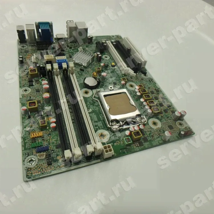 Материнская Плата HP iQ77 S1155 4DualDDRIII 4SATAII 2PCI-E16x PCI-E1x PCI SVGA DP LAN1000 AC97-6ch mBTX For Elite 8300 MT (Microtower) Elite 8300 SFF (Small Form Factor)(657094-001)