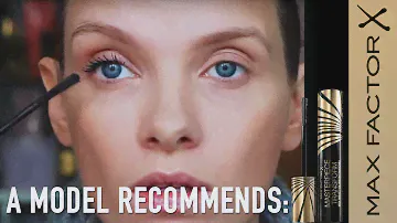 A Model Recommends Max Factor Masterpiece Transform Mascara